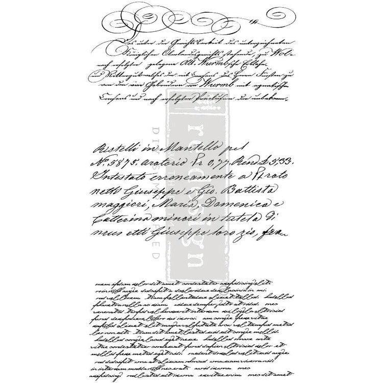 Transferfolien | Redesign Transfer - Secret Letter II - weiße Schrift - Lioness Vintage