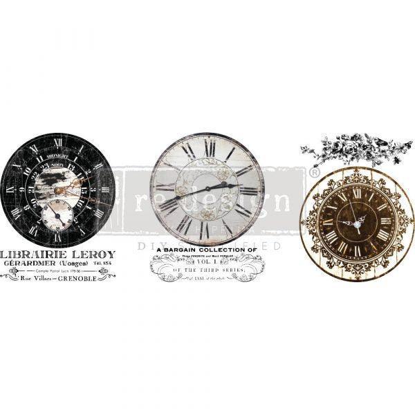 Vintage Clocks | Uhren | Redesign | Middy Transfers - Lioness Vintage