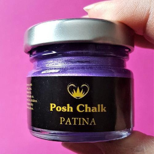 Violet | lila Dekorwachs | Posh Chalk - Aqua Patina - Lioness Vintage