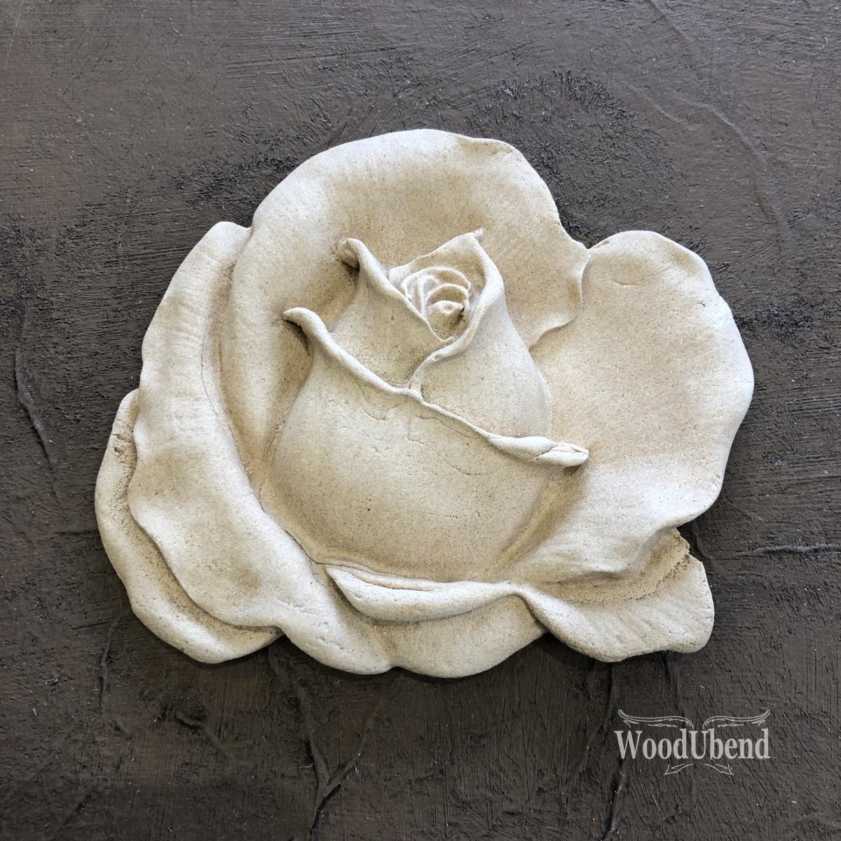 woodUbend WUB0326, Paar Rosenblüte, Classic Roses Medium - Lioness Vintage