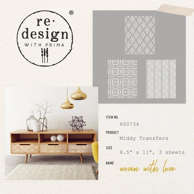 Woven With Love | Redesign | Middy Transfers - Lioness Vintage